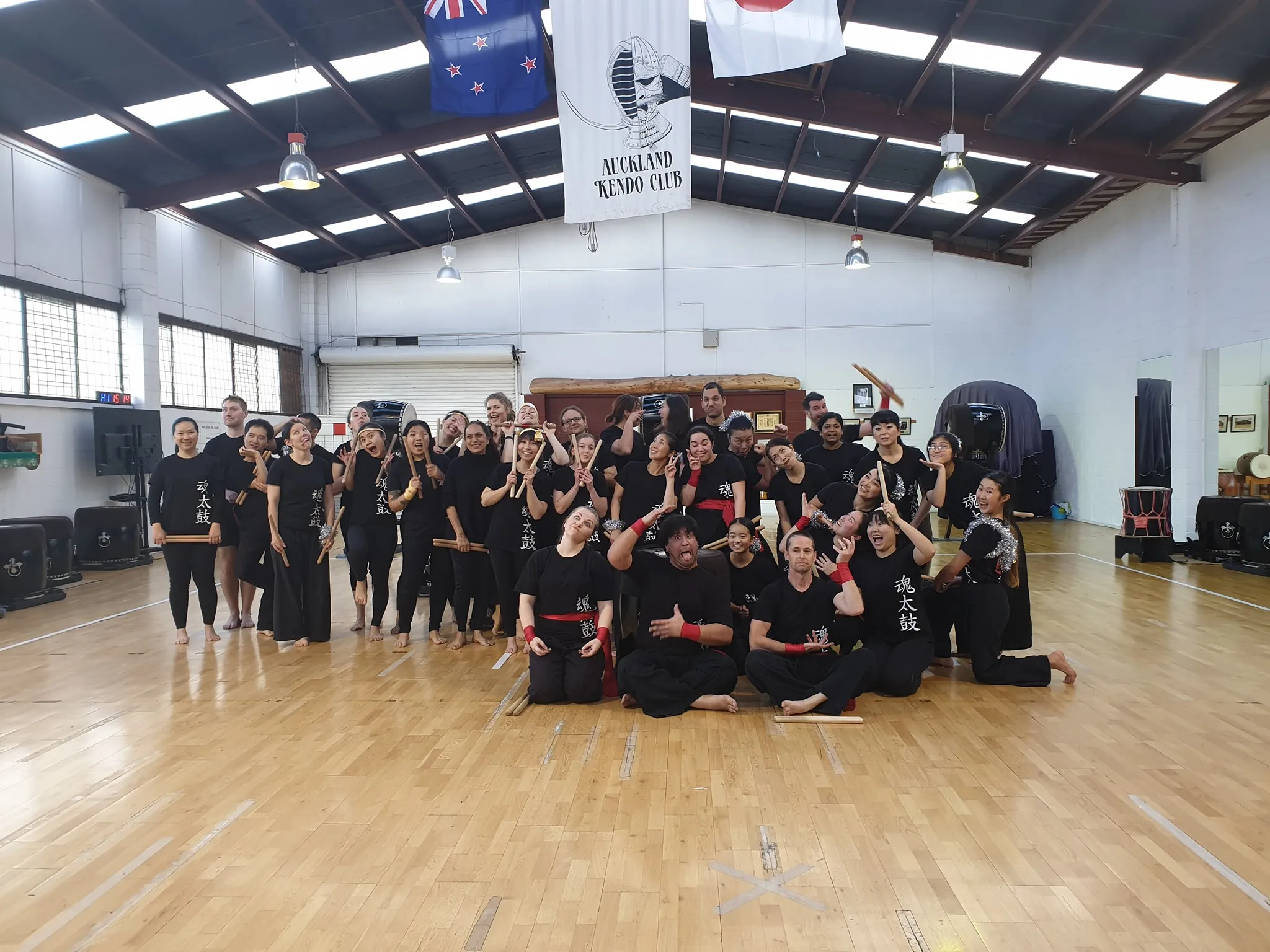 Tamashii Taiko Drummers class