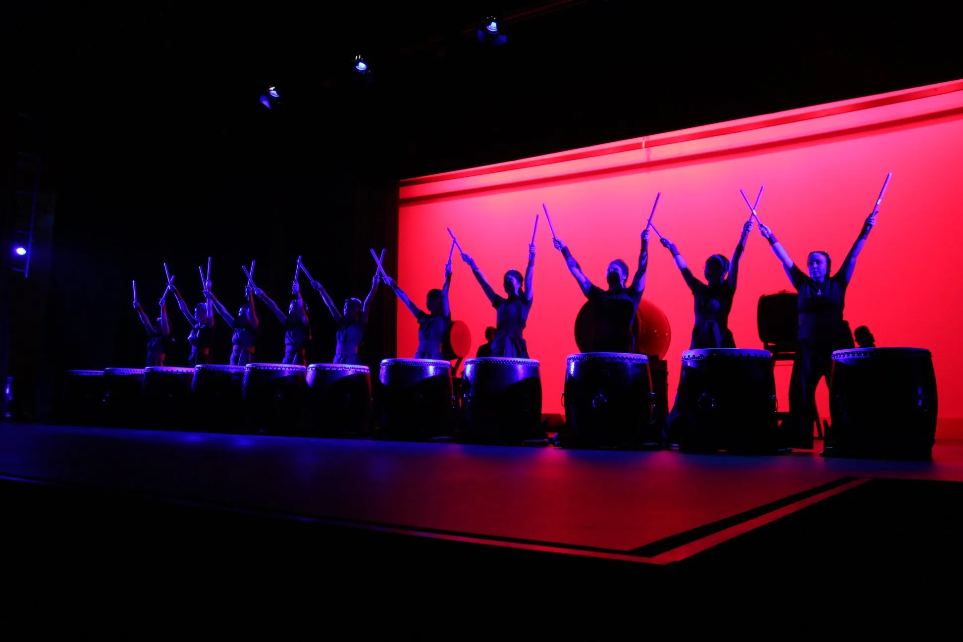 Tamashii Taiko Drummers performance